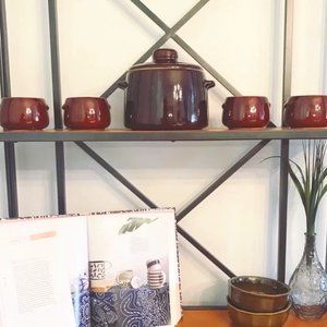 Vintage WestBend Crock Set